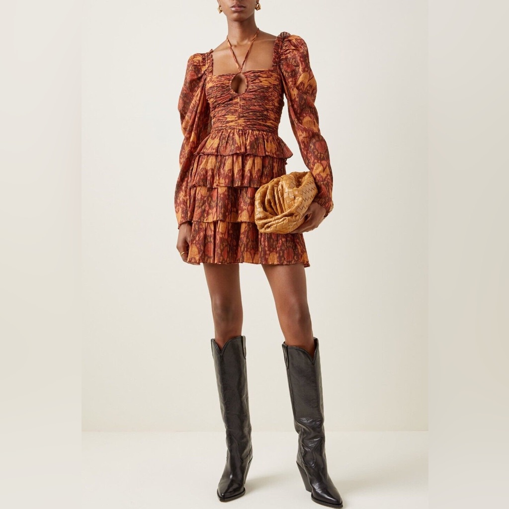 Ulla Johnson Naiya Dress In Ember (Size 0)